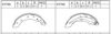 ASIMCO K7769 Brake Shoe Set